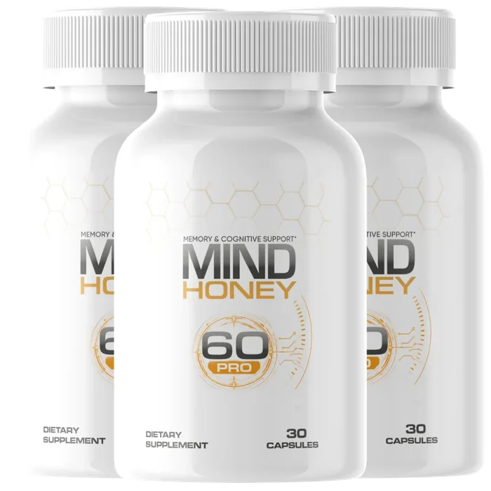 Mind Honey 60 PRO memory and cognitive support, three bottle package